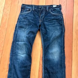 Silver Men’s Bootcut denim jeans